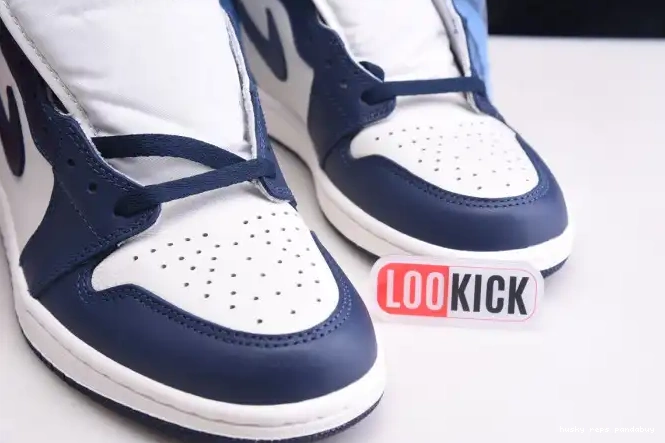Cheap Husky Jordan Obsidian Air 555088-140 High Retro 1 OG 0617